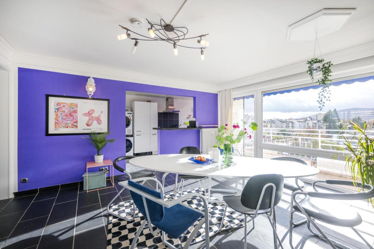 Pop Art Loft Ueber Den Daechern Von Koblenz Coblença Exterior foto